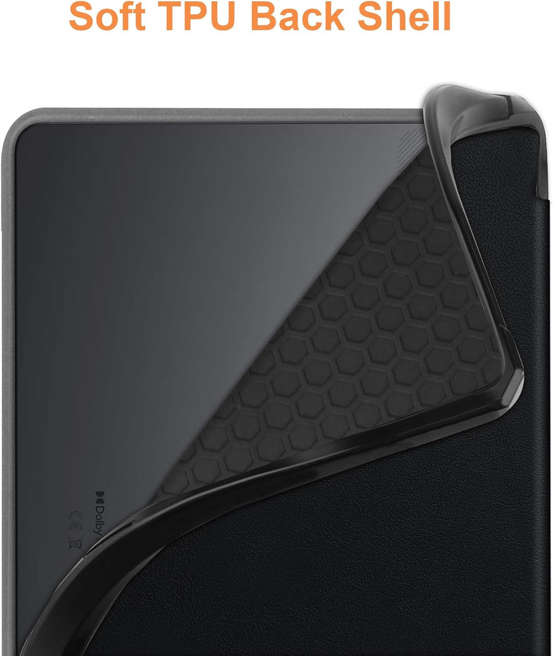Vakarey Ultra Thin Smart Cover for Lenovo Tablet M11 Case,For Lenovo Tab M11 Case with Pen Holder,Black
