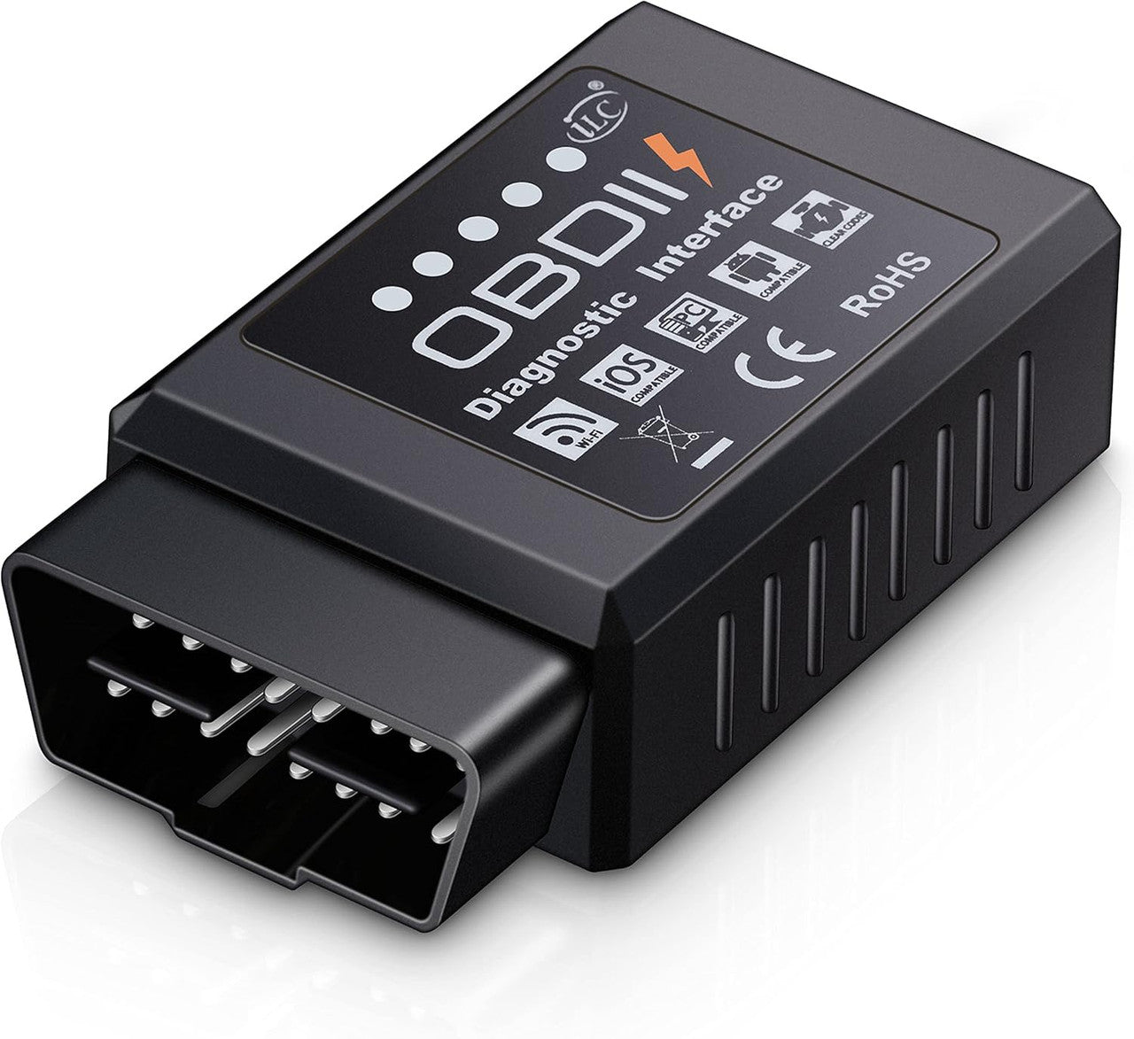 iLC OBD2 Bluetooth Diagnostic Tool Scanner Code Reader for Android Windows, Car Diagnostic Tool OBD Adapter for Android & Windows Devices (Not for Apple iPhone iPad)