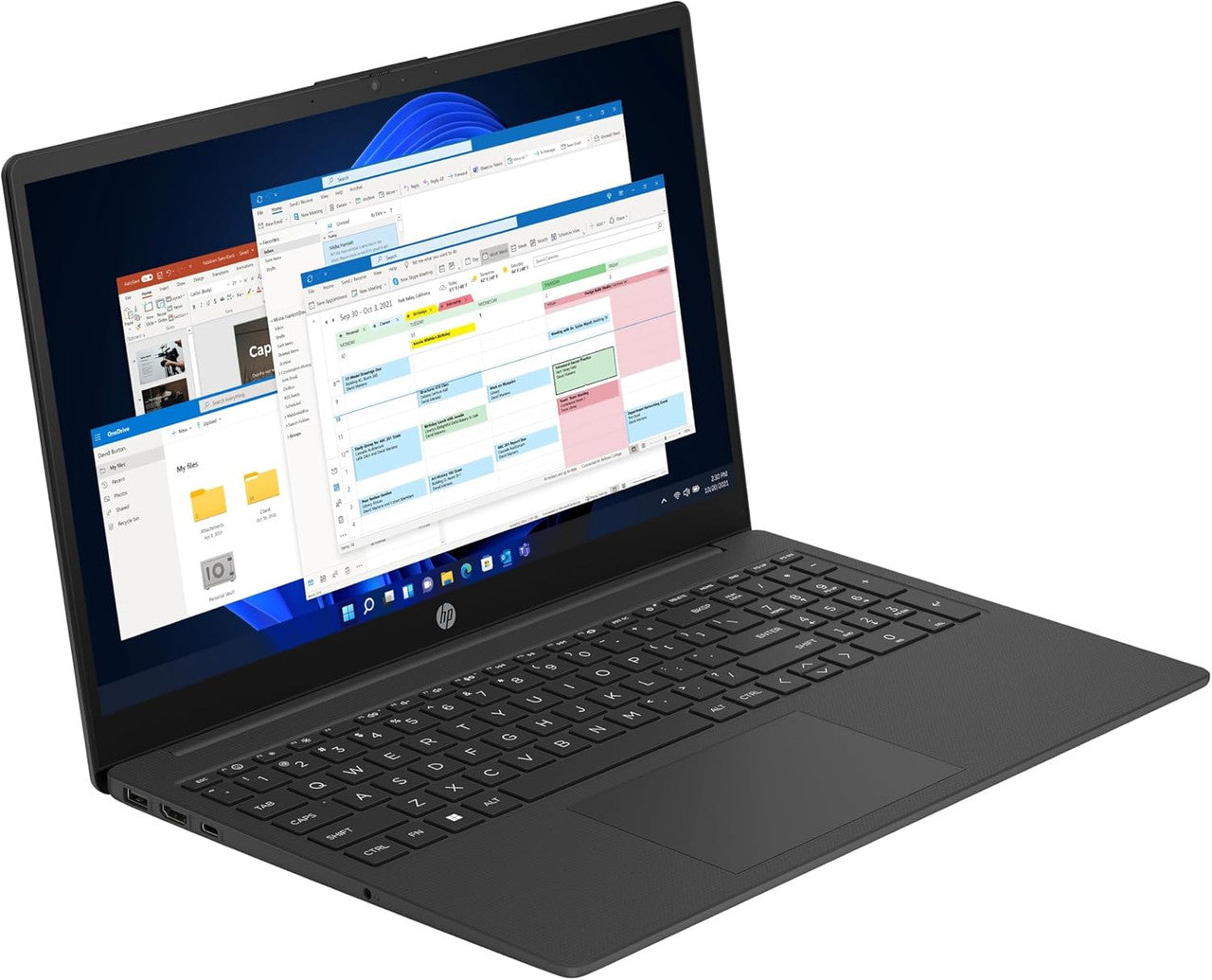HP 15.6" Laptop | AMD Ryzen 5 7520U Processor | 16 GB RAM | 512 GB SSD | AMD Radeon Graphics | FHD Display | Up to 11hrs 15 mins battery | Win 11 | Dual Speakers | Jet Black | 15-fc0042sa