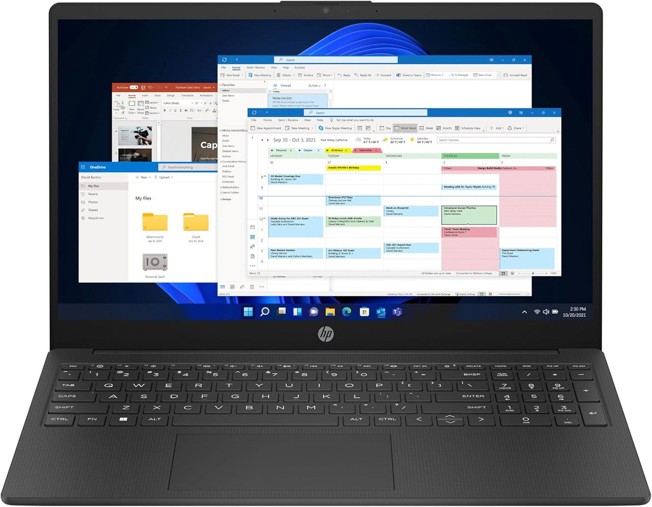 HP 15.6" Laptop | AMD Ryzen 5 7520U Processor | 16 GB RAM | 512 GB SSD | AMD Radeon Graphics | FHD Display | Up to 11hrs 15 mins battery | Win 11 | Dual Speakers | Jet Black | 15-fc0042sa