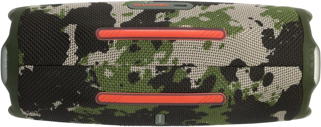 JBL Charge 6, Wireless Portable Bluetooth Speaker, 28 Hours of Playtime, IP68 Waterproof, Dustproof and Drop-Proof, Pro Sound with AI Sound Boost, Auracast Multi-Speaker Connection, Squad