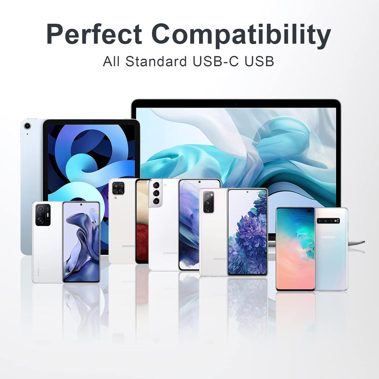 RAVIAD USB C Cable 3.1A Charging Cable USB C Fast Charging Cable USB C Nylon USB C Charging Cable for iPhone 17 16 15 Pro Max Plus, Pad Pro, Galaxy S25 S24 S23 Ultra, MacBook, Huawei P60 P50, Pixel 9
