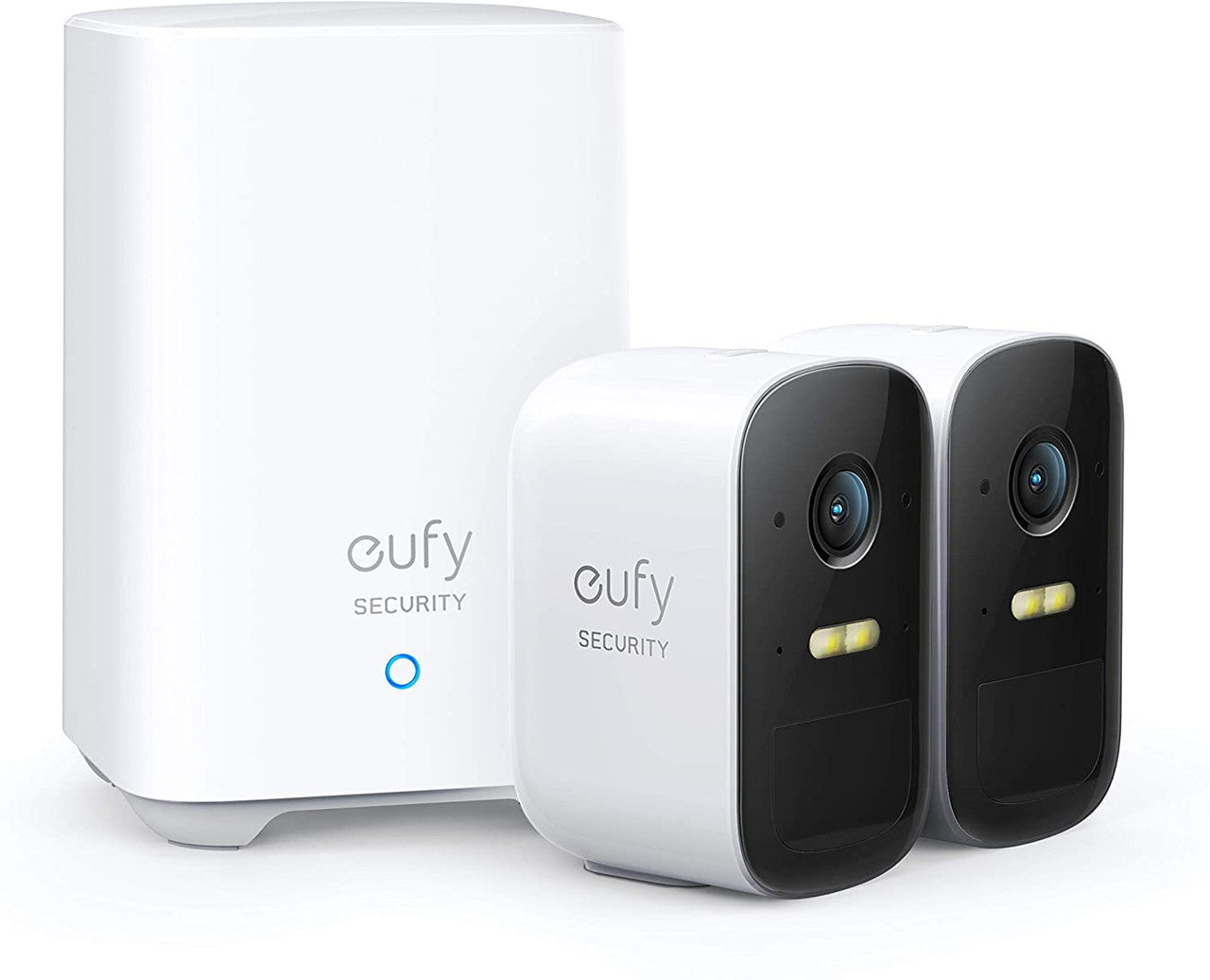 eufy Security eufyCam 2C 2-Cam Kit Security Camera Outdoor, Wireless Home Security System with 180-Day Battery Life, HomeKit Compatibility, 1080p HD, IP67, Night Vision