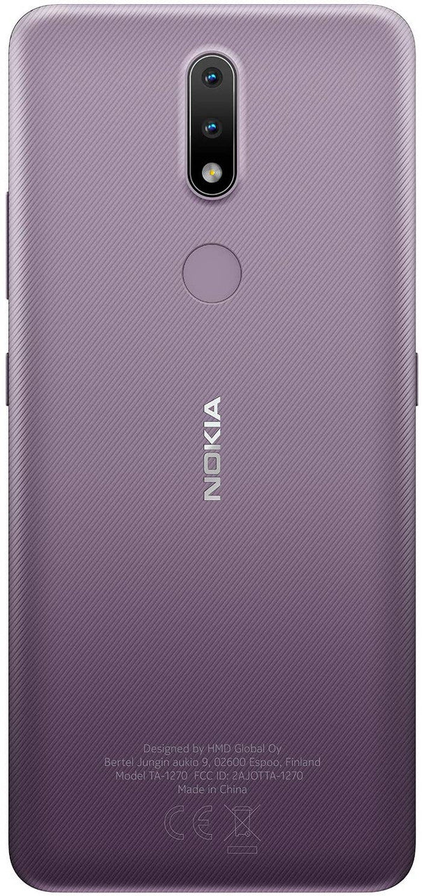Nokia 2.4 - Smartphone 32GB, 2GB RAM, 2-Day Battery, Dual Sim, Dusk