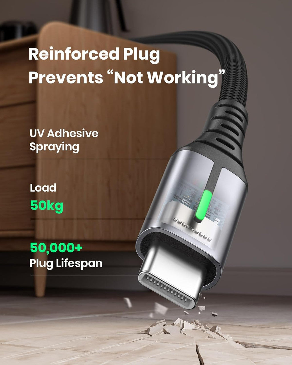 INIU USB C Charger Cable, 2m Type C Cable Fast Charging, Braided USB A to USB-C Phone Charger Cable USBC for iPhone 17 16 15 Pro Max, Samsung Galaxy S25 S24 Ultra, Pixel 10, iPad Air Switch Steam etc.