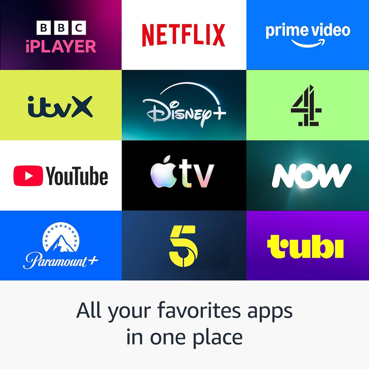 Amazon Fire TV Stick 4K Select (newest gen), start streaming in 4K, hundreds of thousands of films and TV episodes, and free & live TV