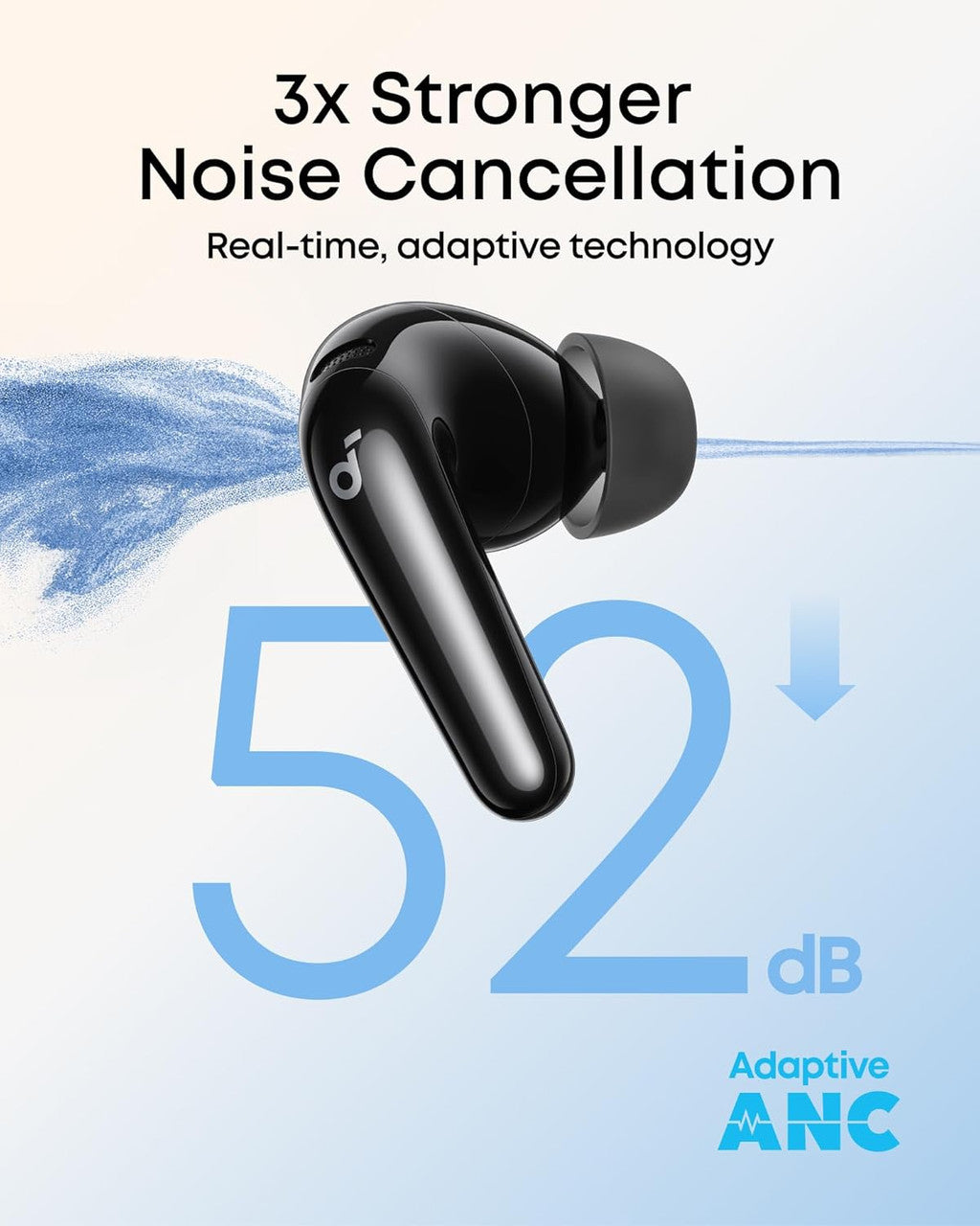 soundcore P31i by Anker, Real-Time Adaptive Noise Cancelling, Hi-Res Sound, Wireless Bluetooth Earbuds, Translation Earbuds, 50H Playtime, Wireless Earbuds, Bluetooth Earbuds, Bluetooth Headphones