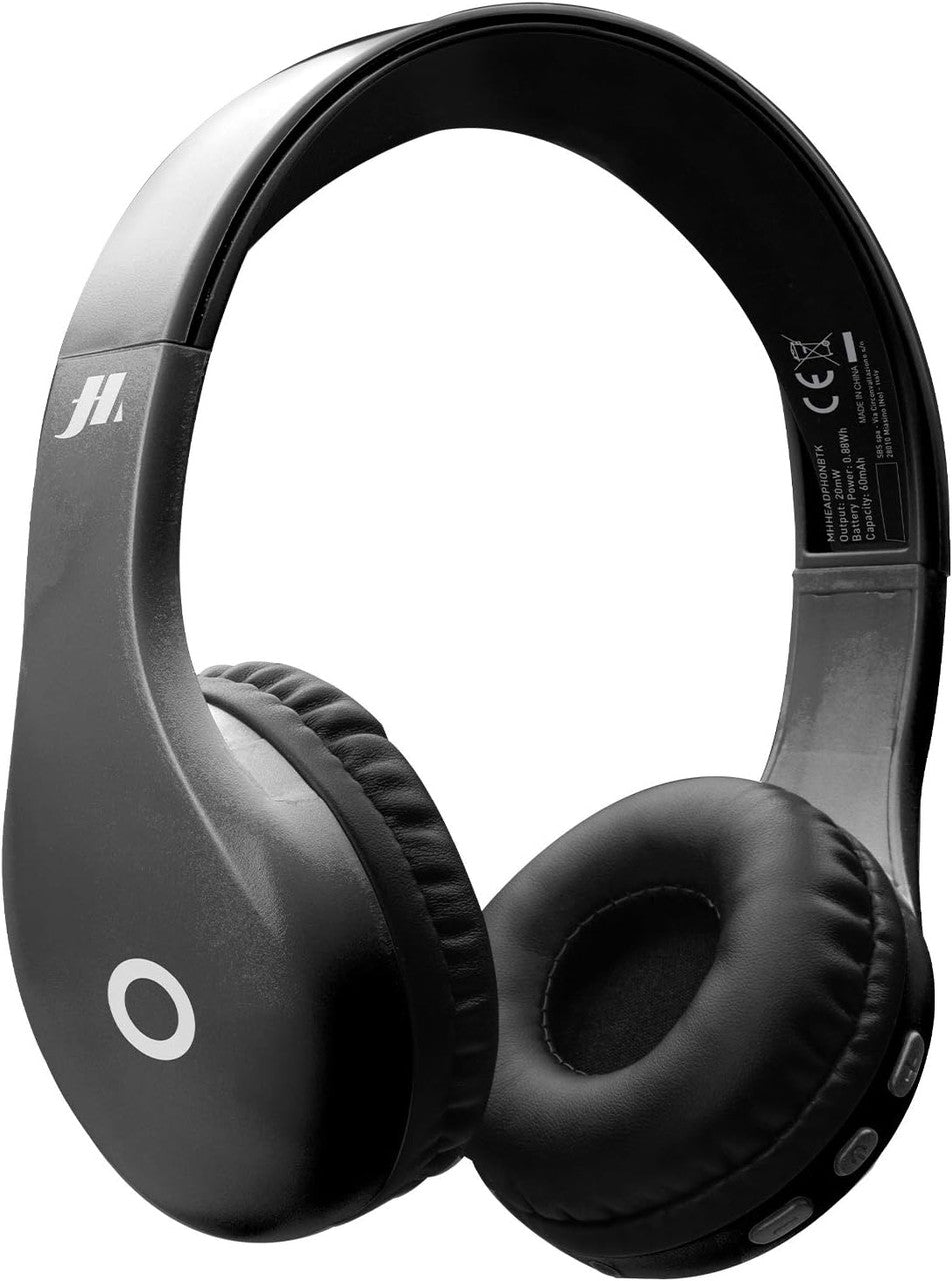sbs Music Hero Adjustable Stereo Headphone with Soft Ear Cushions, Black