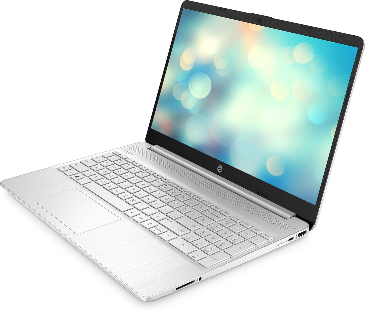 HP 15s-fq5083ns Laptop 15.6" Full HD Intel Core i5-1235U 16GB RAM 512GB SSD Intel Iris Xe Graphics No Operating System Silver QWERTY Keyboard