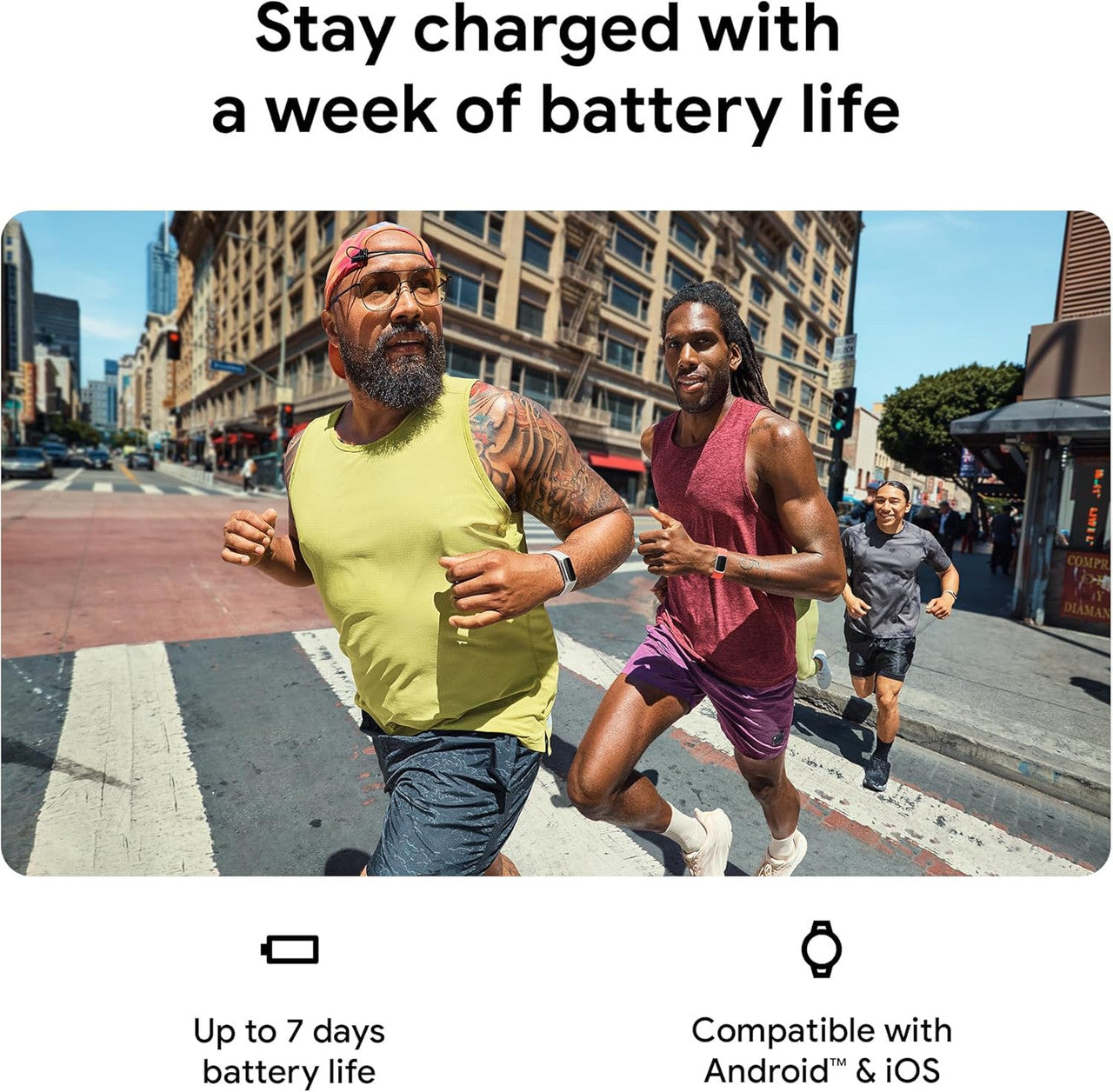 Fitbit Charge 6 Activity Tracker with 6 Months Premium Membership Included, 7 Days Battery Life and Google Wallet and Google Maps, Obsidian/Black Aluminum