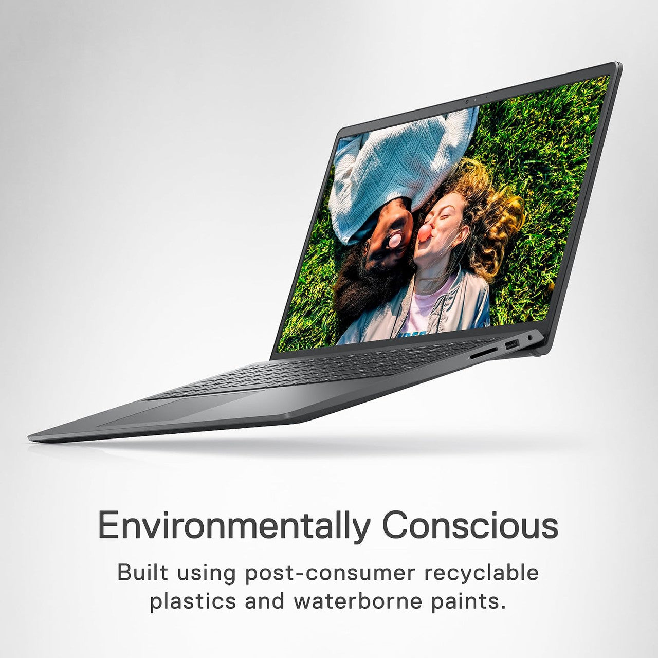 Dell Inspiron 15 (3520) Laptop - 15.6 Inch FHD 120Hz, Intel Core i5-1235U, 16GB RAM, 512GB SSD, Intel Iris Xe Graphics, Windows 11 Home, English UK Keyboard - Carbon Black