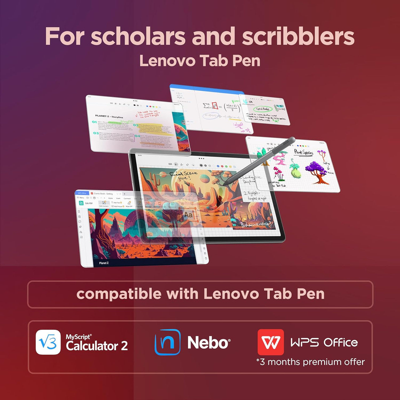 Lenovo Tab M11, Display 10.95 Inch FullHD - (MediaTek Helio G88, 4 GB RAM, 128 GB Memory, WiFi 5, 4G LTE, Tablet Android 13) - Seafoam Green, Exclusive to Amazon, Pen Included