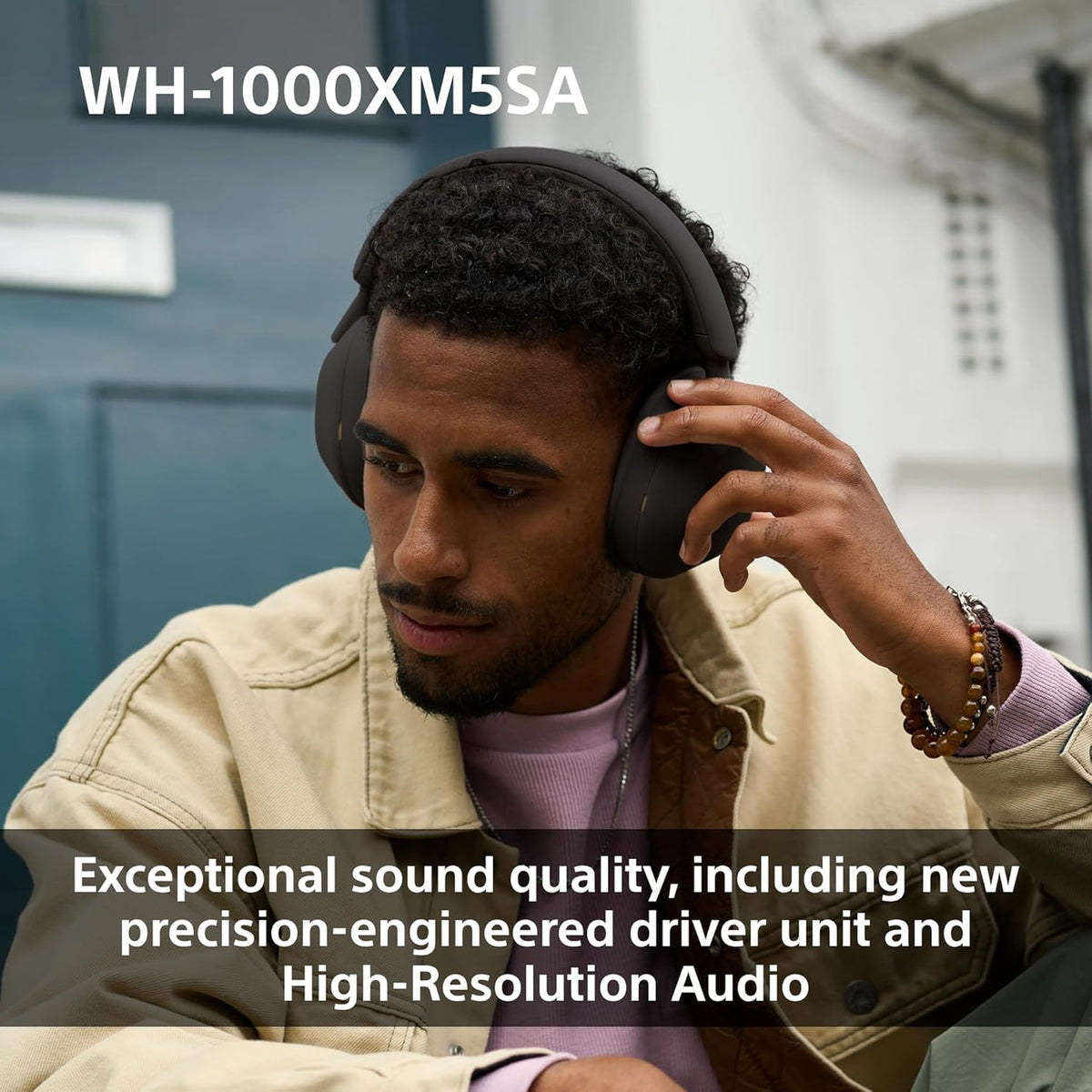 Sony WH-1000XM5SA Special Edition Soft Case Premium Noise Cancelling Wireless Over-Ear Headphones, Bluetooth, Clear Call Quality, Hi-Res Audio, Up to 30hr Battery Life, iOS & Android
