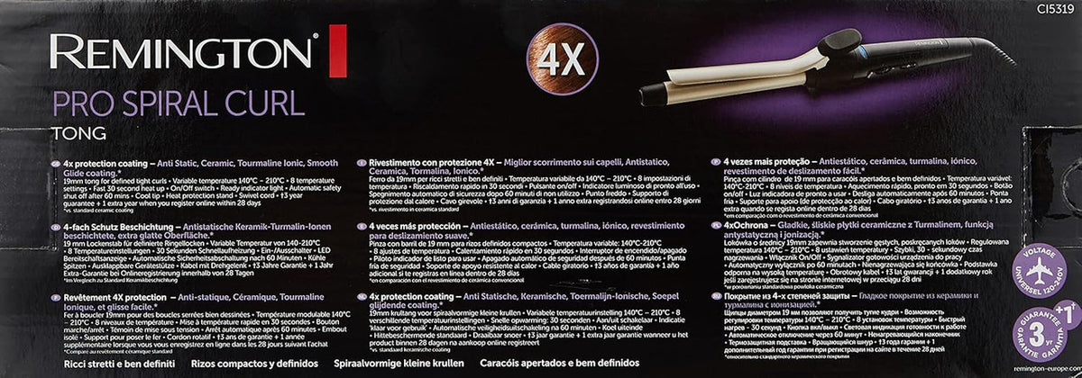 Remington Pro Spiral Curl (CI5319), Black