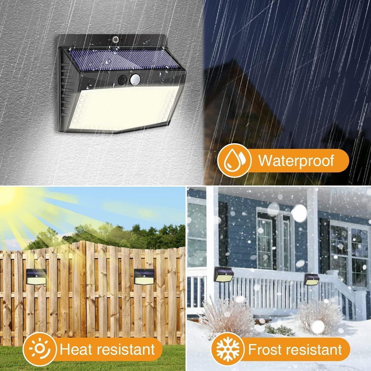 Peasur Solar Lights for Outdoor Use with Motion Sensor, [Pack of 3] Solar Lamp Outdoor 180° Super Bright Solar Light with Motion Sensor Security Wall Light 3 Modes IP65 Waterproof Wall Light Garden [Energy Class E]