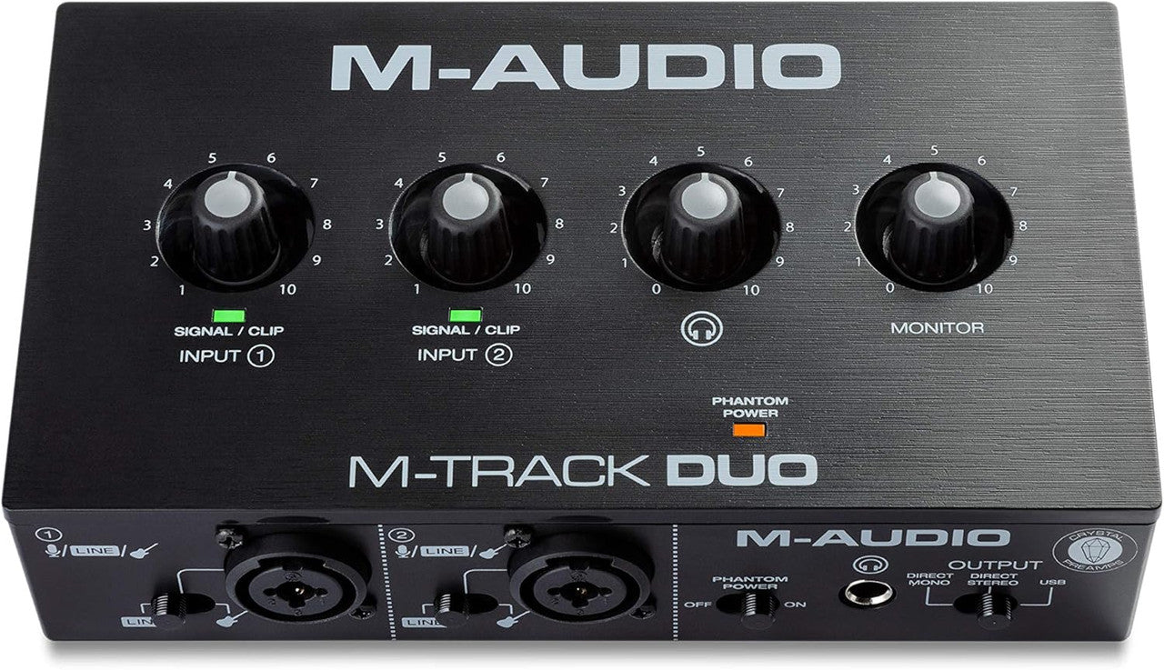M-AUDIO HDH40 - Over Ear Studio Headphones with Closed Back Design, Flexible Headband and 2.7m Cable for Studio Monitoring, Podcasting and Recording