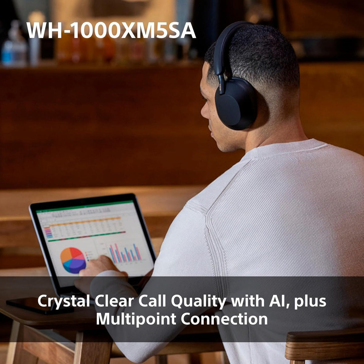 Sony WH-1000XM5SA Special Edition Soft Case Premium Noise Cancelling Wireless Over-Ear Headphones, Bluetooth, Clear Call Quality, Hi-Res Audio, Up to 30hr Battery Life, iOS & Android