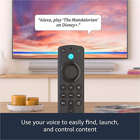 Fire TV Stick 4K with Alexa Voice Remote (includes TV controls)