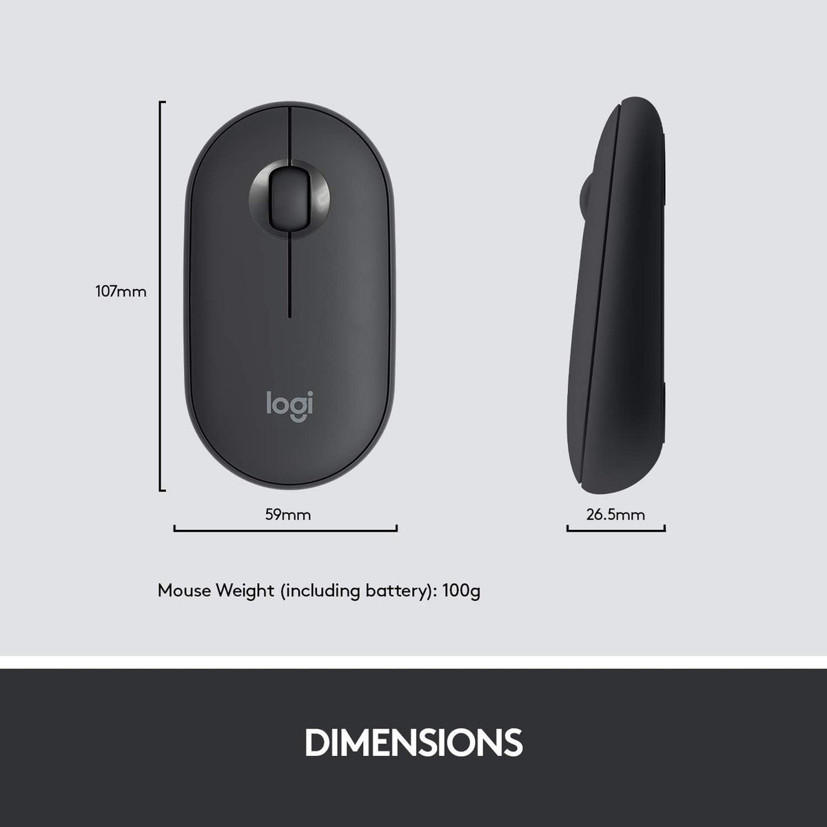 Logitech MK470 Slim Wireless Keyboard & Mouse Comb